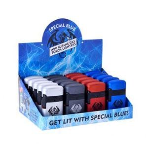 SPECIAL BLUE CLASSIC DOUBLE METAL LIGHTER DISPLAY