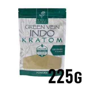 WHOLE HERBS GREEN VEIN INDO POWDER 225 G / 8 OZ BAG