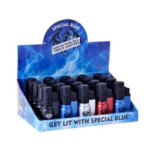 SPECIAL BLUE BULLET METAL LIGHTER DISPLAY