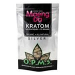 OPMS KRATOM SILVER GREEN VEIN MAENG DA