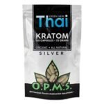 OPMS KRATOM SILVER GREEN VEIN THAI