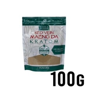WHOLE HERBS RED VEIN MAENG DA POWDER 100 G / 3.5 OZ BAG