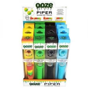 OOZE PIPER HAND PIPE ASSORTED 12CT