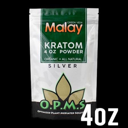OPMS KRATOM SILVER GREEN VEIN MALAY POWDER - Image 3
