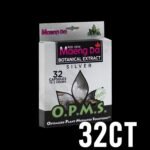OPMS KRATOM SILVER RED VEIN MAENG DA 19.2 GM BLISTER, 32 CAPS