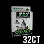 OPMS KRATOM SILVER WHITE VEIN INDO 19.2 GM BLISTER, 32 CAPS