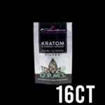 OPMS KRATOM SILVER RED VEIN SUMATRA 9.6 GM, 16 CAPS IN A BAG