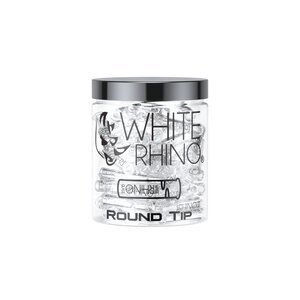 WHITE RHINO GLASS MOUTH TIPS