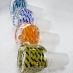 BOWL HEAD 18MM MULTICOLORED SQUARES