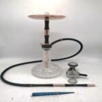 24" TALL HOOKAH, 1 HOSE, BYO COLOR BOX
