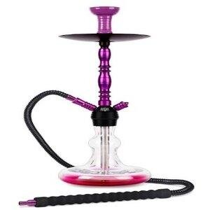 23" BOARDWALK HOOKAH, 1 HOSE, AMIRA COLOR BOX