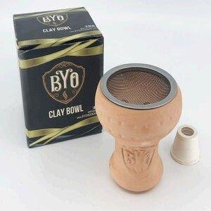 AMIRA CLAY BOWL WITH WIRE MESH BASKET, HEAT-FREE