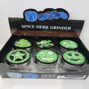 SW2072-3F - 3 PART 50MM ACRYLIC TOP & DESIGN GRINDER