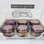 DK5665-3 - 3 PART ASTROLOGICAL RAINBOW 50 MM GRINDER