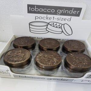 DK5081M-3 - 3 PART 50 MM ETCHED SKULL GRINDER