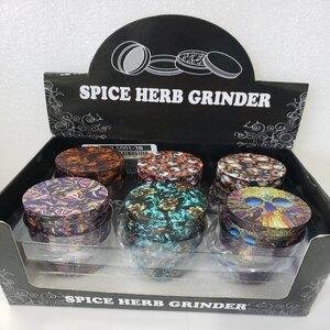 JL5001-3B - 4 PART 50 MM SKULL PRINT GRINDER