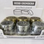 DK5774-4 - 4 PART 40 MM ETCHED LOGO AND HOLES GRINDER