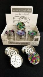 DK5161-3 - 3 PART 50 MM PSYDELIC DESIGN GRINDER