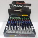 S002-55 ALUMINIUM SPRING LOADED TOBACCO TASTER 55MM