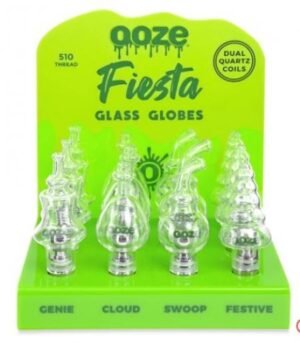 OOZE FIESTA GLASS GLOBE-12CT