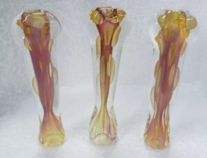 GLASS CHILLUM OH106 - FANCY ONE HITTER