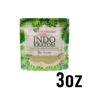 REMARKABLE HERBS GREEN VEIN INDO 3 Oz BAG