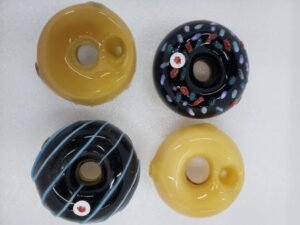 HANDMADE GLASS - DONUTS