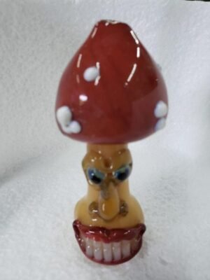 HANDMADE GLASS - MUSHROOM HEAD