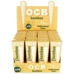 OCB BAMBOO PRE-ROLLED MINI CONES 70MM - 10PK