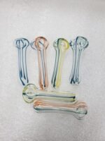 2.5 INCH CLEAR GLASS HANDPIPE