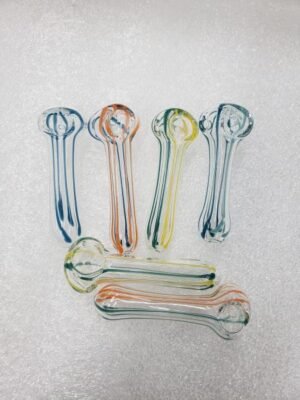 2.5 INCH CLEAR GLASS HANDPIPE