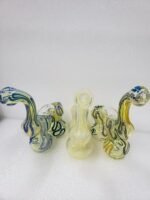 2 CHAMBER GLASS BUBBLER