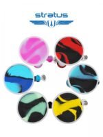 STRATUS SILICON 8INCH CLEAR WATERPIPE