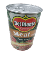SAFETY CANS - DELMONTE MEAT FLAVORED