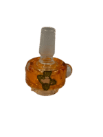 SHRED IT CRYO GLYCERIN GLASS BOWL HEAD-FREEZABLE-14MM ORANGE
