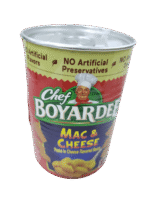 SAFETY CANS - CHEF BOYARDEE