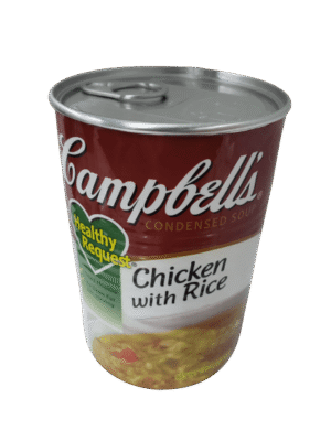 SAFETY CANS - CAMPBELLS CHICKEN WITH RICE