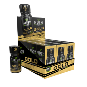 HUSH GOLD LIQUID 10ML 12 COUNT DISPLAY