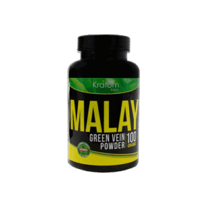 KRATOM KAPS MALAY BOTTLES 100 GM POWDER IN BOTTLE