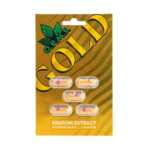 OPMS KRATOM GOLD PILLS 5CT