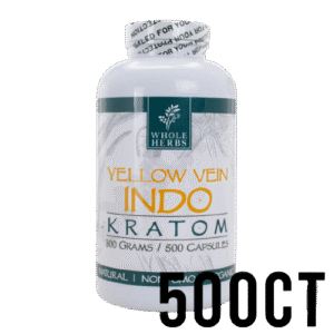 WHOLE HERBS YELLOW VEIN INDO BOTTLES